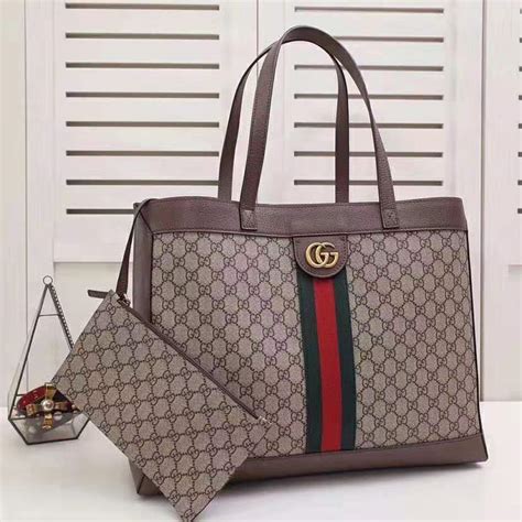 gucci handbags tote|gucci unisex tote.